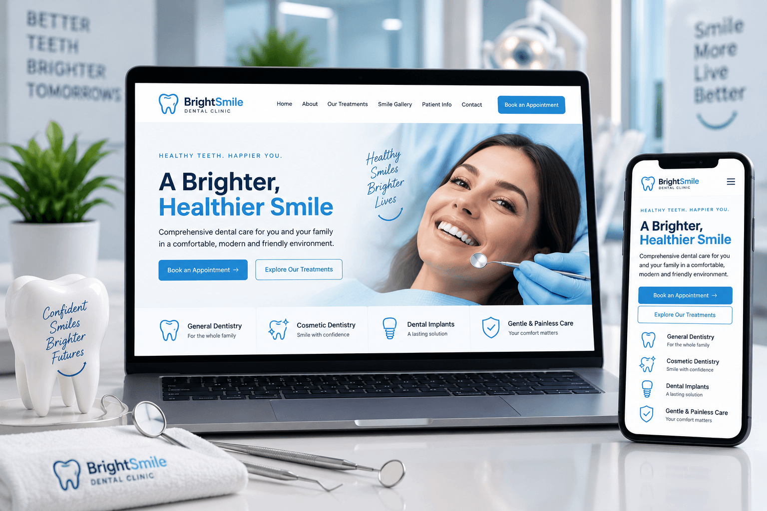 Dental clinic website